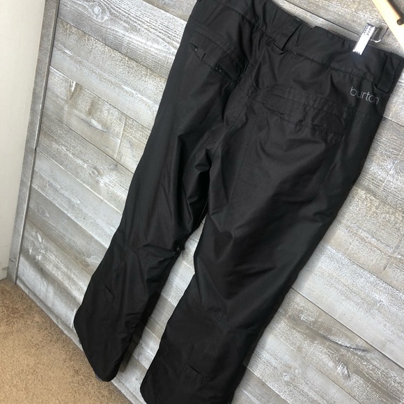 Burton Dry Ride society pant insulated waterproof layered snowboard pants black - Picture 6 of 10